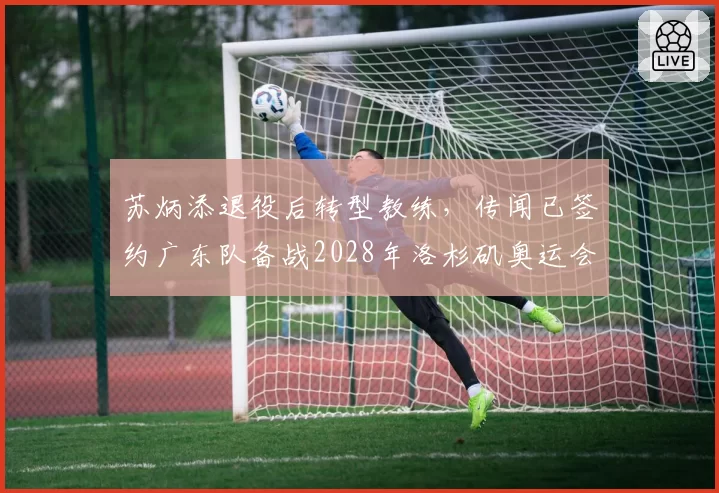 苏炳添退役后转型教练,传闻已签约广东队备战2028年洛杉矶奥运会